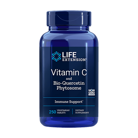 Life Extension Vitamin C And Bio-Quercetin Phytosome - Συμπλήρωμα Διατροφής Με Βιταμίνη C 250 ταμπλέτες